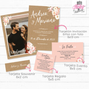 Invitación Casamiento