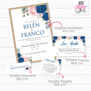 Invitación Casamiento