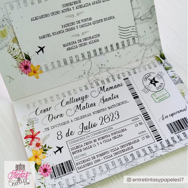 invitaciones casamiento